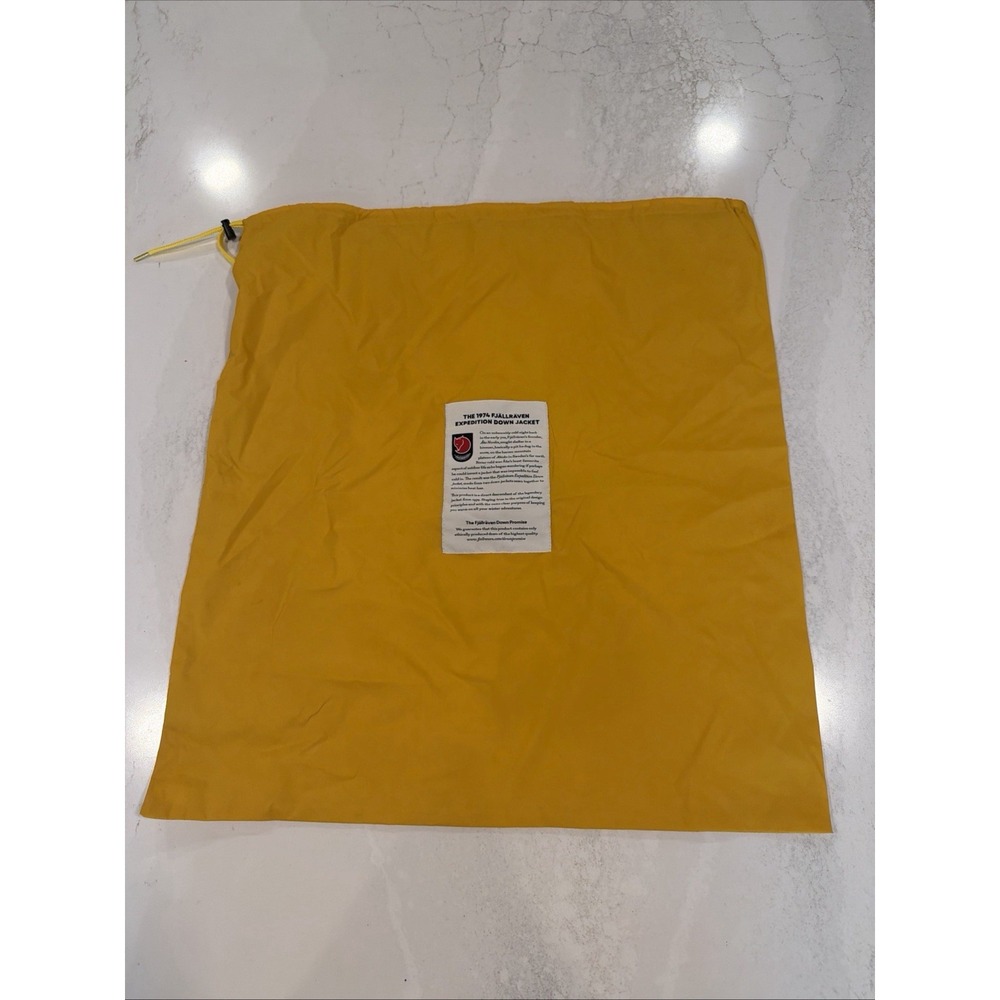 Fjallraven Dust Bag Storage 19.5x21 Drawstring Storage Bag Dust Cover
